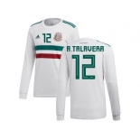 Mexico #12 A.Talavera Away Long Sleeves Soccer Country Jersey