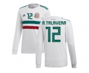 Mexico #12 A.Talavera Away Long Sleeves Soccer Country Jersey