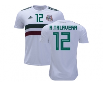 Mexico #12 A.Talavera Away Soccer Country Jersey