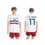 Mexico #17 J.M.Corona Away Soccer Country Jersey