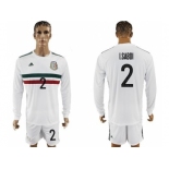 Mexico #2 I.Sabdi Away Long Sleeves Soccer Country Jersey