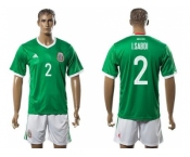 Mexico #2 I.Sabdi Green Home Soccer Country Jersey1