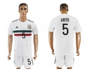 Mexico #5 A.Reyes Away Soccer Country Jersey