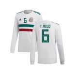 Mexico #6 T.Nilo Away Long Sleeves Soccer Country Jersey