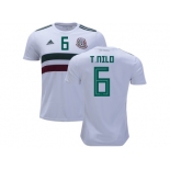 Mexico #6 T.Nilo Away Soccer Country Jersey