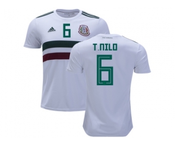 Mexico #6 T.Nilo Away Soccer Country Jersey