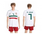 Mexico #7 M.Layun Away Soccer Country Jersey