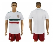 Mexico Blank Away Soccer Country Jersey