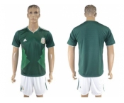 Mexico Blank Green Home Soccer Country Jersey