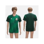 Mexico Blank Green Training Soccer Country Jersey