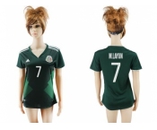 Mexico #7 M.Layun Home Soccer Country Jersey