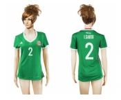 Women's Mexico #2 I.Saboi Home Soccer Country Jersey