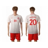 Poland #20 Piszczek Home Soccer Country Jersey