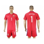 Norway #1 Jarstein Home Soccer Country Jersey