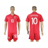 Norway #10 Diomande Home Soccer Country Jersey