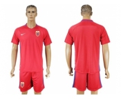 Norway Blank Home Soccer Country Jersey