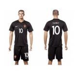 Portugal #10 Danny SEC Away Soccer Country Jersey