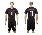 Portugal #11 Vierinha SEC Away Soccer Country Jersey