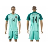 Portugal #14 William Away Soccer Country Jersey