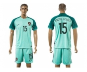 Portugal #15 Andre Gomes Away Soccer Country Jersey