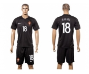 Portugal #18 Raphael SEC Away Soccer Country Jersey