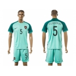 Portugal #5 F.Coentrao Away Soccer Country Jersey1