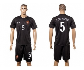 Portugal #5 F.Coentrao SEC Away Soccer Country Jersey