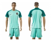 Portugal Blank Away Soccer Country Jersey1