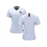 Women Portugal Blank Away Soccer Country Jerseys