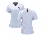 Women Portugal Blank Away Soccer Country Jerseys