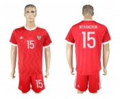 Russia #15 Miranchuk Federation Cup Home Soccer Country Jersey