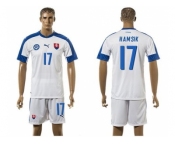 Slovakia #17 Hamsik Home Soccer Country Jersey