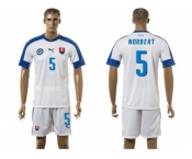 Slovakia #5 Norbert Home Soccer Country Jersey