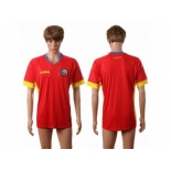 Romania Blank Away Soccer Country Jersey