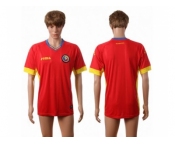 Romania Blank Away Soccer Country Jersey