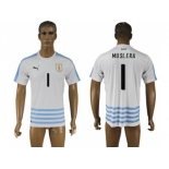 Uruguay #1 Muslera Away Soccer Country Jersey1