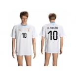 Uruguay #10 D.Forlan Away Soccer Country Jersey