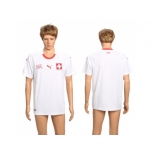 Switzerland Blank Away Soccer Country Jersey