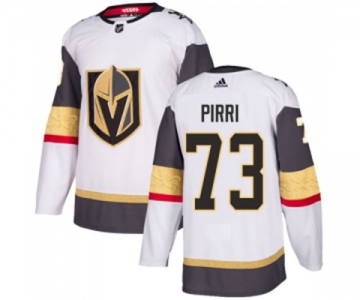 Women Adidas Vegas Golden Knights #73 Brandon Pirri Authentic White Away NHL Jersey