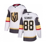 Women Adidas Vegas Golden Knights #88 Nate Schmidt Authentic White Away NHL Jersey