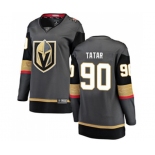 Women Vegas Golden Knights #90 Tomas Tatar Authentic Black Home Fanatics Branded Breakaway NHL Jersey