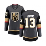 Women's Vegas Golden Knights #13 Brendan Leipsic Authentic Black Home Fanatics Branded Breakaway NHL Jersey