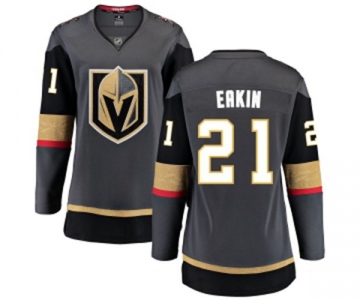 Women's Vegas Golden Knights #21 Cody Eakin Authentic Black Home Fanatics Branded Breakaway NHL Jersey