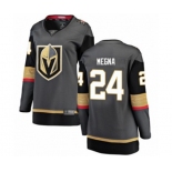 Women's Vegas Golden Knights #24 Jaycob Megna Authentic Black Home Fanatics Branded Breakaway Hockey Jersey