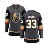 Women's Vegas Golden Knights #33 Maxime Lagace Authentic Black Home Fanatics Branded Breakaway NHL Jersey