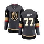 Women's Vegas Golden Knights #77 Brad Hunt Authentic Black Home Fanatics Branded Breakaway NHL Jersey