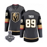 Women's Vegas Golden Knights #89 Alex Tuch Authentic Black Home Fanatics Branded Breakaway 2018 Stanley Cup Final NHL Jersey