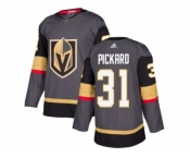 Youth Adidas Vegas Golden Knights #31 Calvin Pickard Authentic Gray Home NHL Jersey