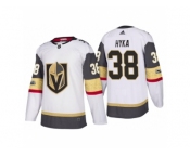 Youth Adidas Vegas Golden Knights #38 Tomas Hyka Authentic White Home NHL Jersey