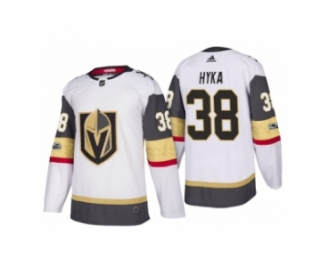 Youth Adidas Vegas Golden Knights #38 Tomas Hyka Authentic White Home NHL Jersey